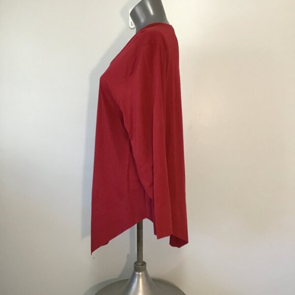 Habitat Deep Hem V-Neck Tunic Size L - Picture 5 of 10